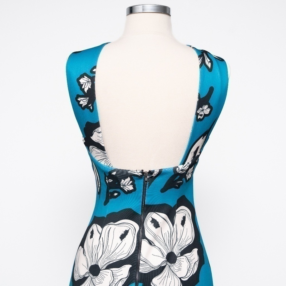 Kimberly Goldson. Chrissi peppermint floral sheath dress.‎ - Picture 15 of 16